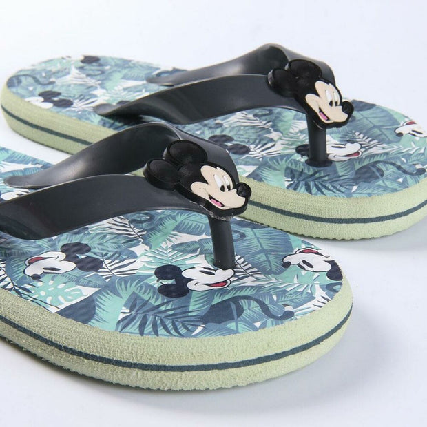 Flip Flops for Children Mickey Mouse Green