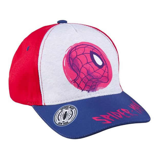 Kinderkappe Spiderman Rot (53 cm)