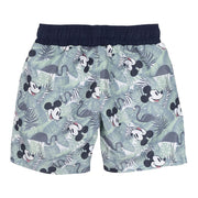 Jungen Badehose Mickey Mouse Hellgrün