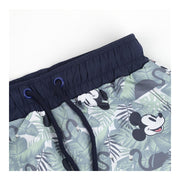 Jungen Badehose Mickey Mouse Hellgrün