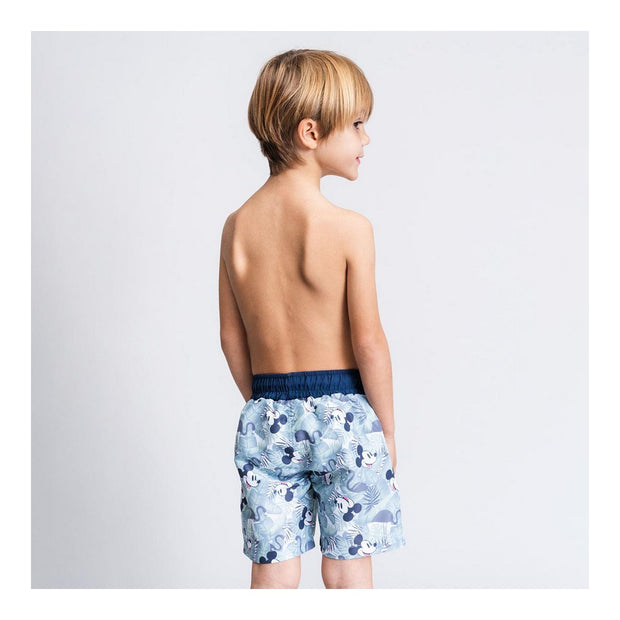 Jungen Badehose Mickey Mouse Hellgrün