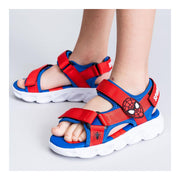 Children's sandals Spiderman Blue