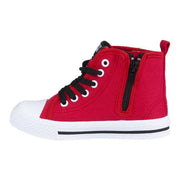 Kids Casual Boots Mickey Mouse Red