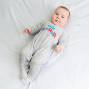 Baby's Long-sleeved Romper Suit Looney Tunes Grey