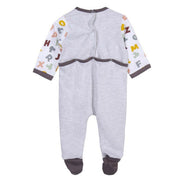 Baby's Long-sleeved Romper Suit Mickey Mouse Grey