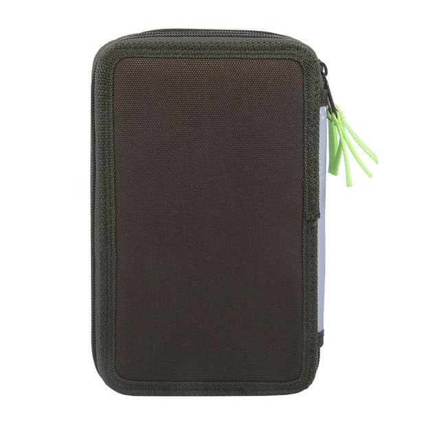 School Case with Accessories Jurassic Park School Case Dark green (12,5 x 6,5 x 19,5 cm)