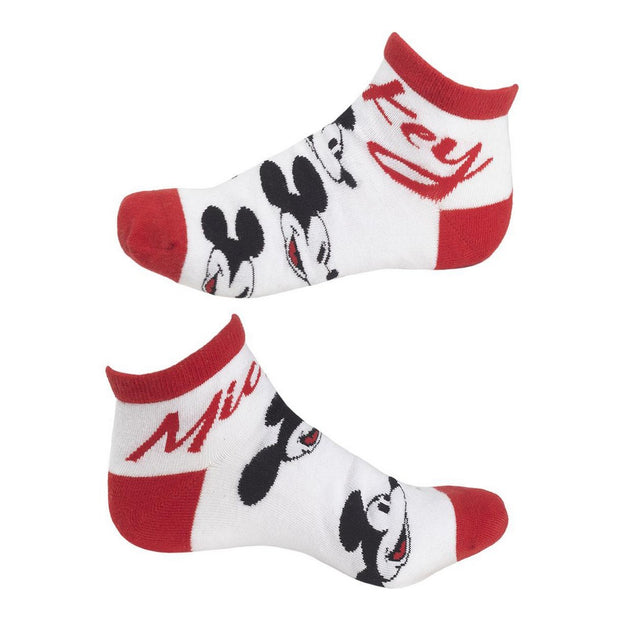 Socken Mickey Mouse Unisex 3 Paar Bunt