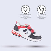 LED Trainers Mickey Mouse Grey