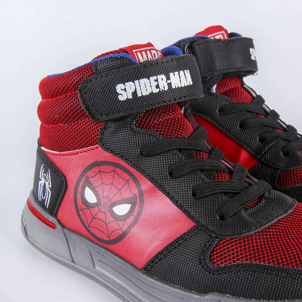 Kids Casual Boots Spiderman Red