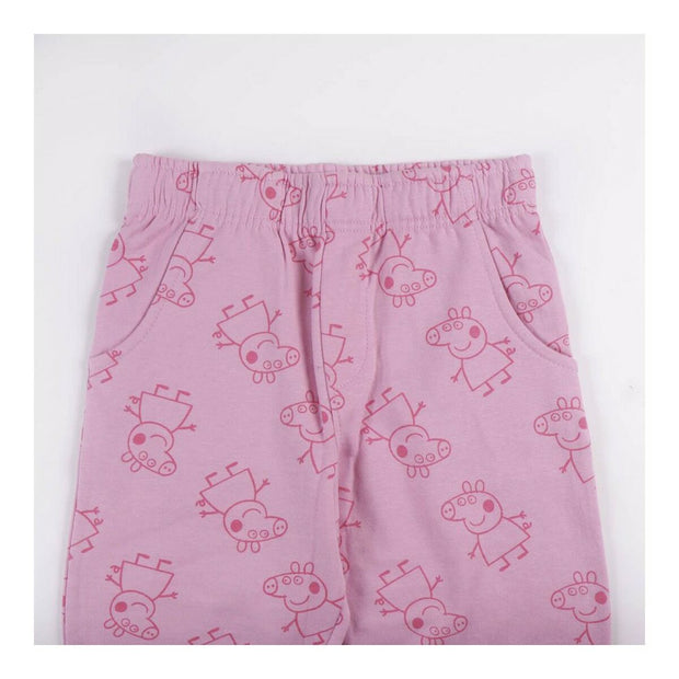 Children’s Tracksuit Peppa Pig 3 Pieces Pink