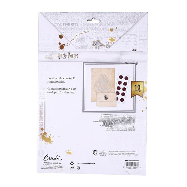 Stationery Set Harry Potter 30 pcs Beige (21,5 x 32 cm)