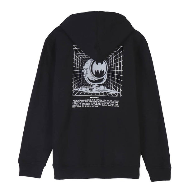 Herren Sweater mit Kapuze Batman Schwarz