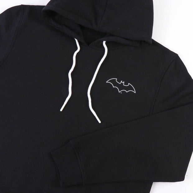 Herren Sweater mit Kapuze Batman Schwarz