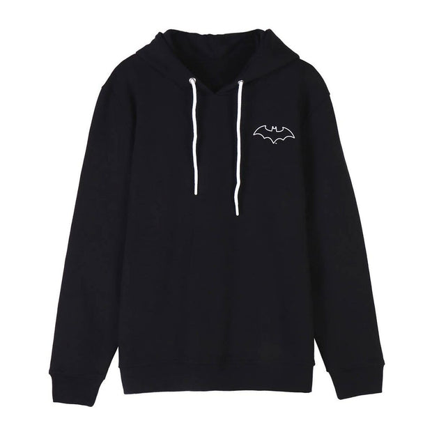 Herren Sweater mit Kapuze Batman Schwarz
