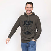 Herren Sweater mit Kapuze Looney Tunes Braun