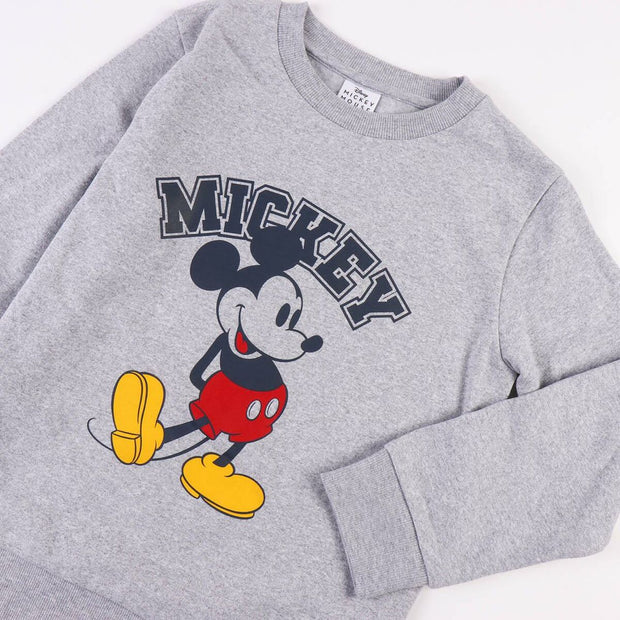 Children’s Sweatshirt without Hood Mickey Mouse Grey