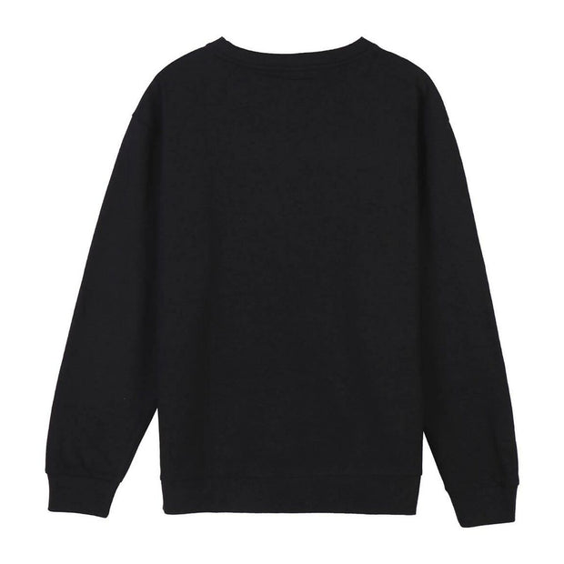 Herren Sweater ohne Kapuze Batman Schwarz