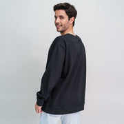 Herren Sweater ohne Kapuze Batman Schwarz