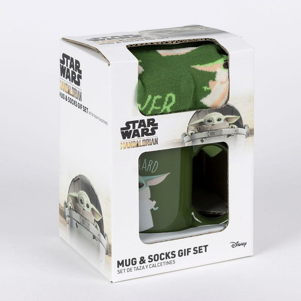 Geschenkset The Mandalorian Henkelbecher Socken