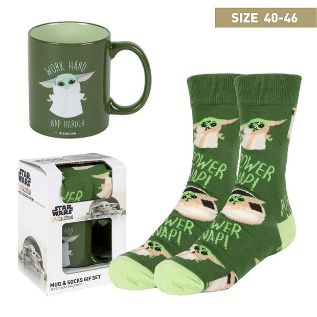 Geschenkset The Mandalorian Henkelbecher Socken