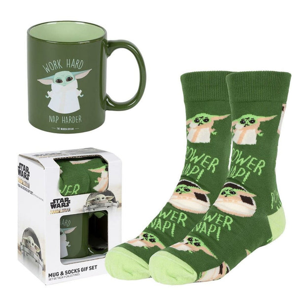 Geschenkset The Mandalorian Henkelbecher Socken