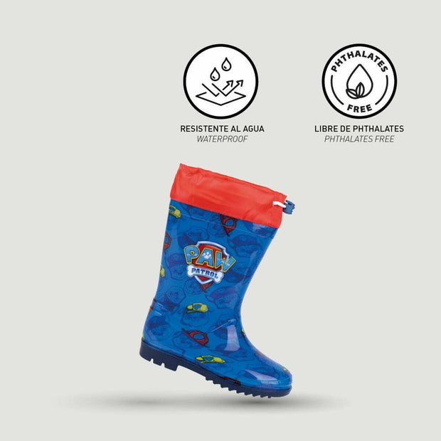 Kinder Gummistiefel The Paw Patrol Blau