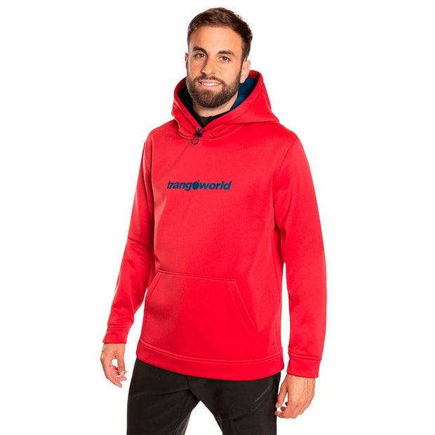 Herren Sweater mit Kapuze Trangoworld Rot