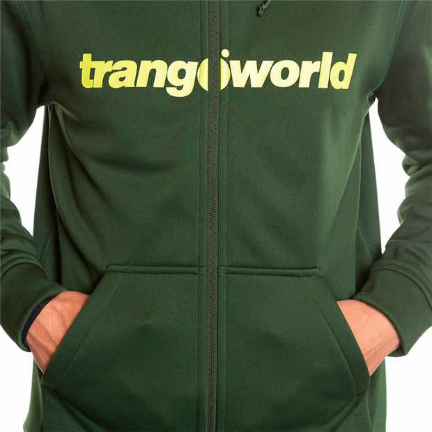 Sportjackefür Herren Trangoworld Ripon Mit Kapuze Dunkelgrün