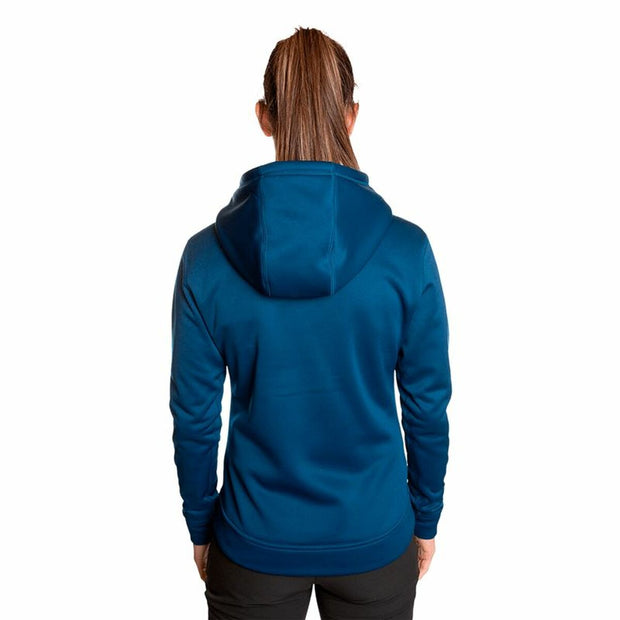 Sportjacke für Frauen Trangoworld Liena Mit Kapuze Blau