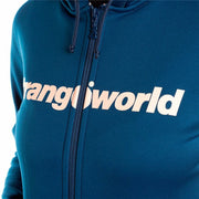 Sportjacke für Frauen Trangoworld Liena Mit Kapuze Blau