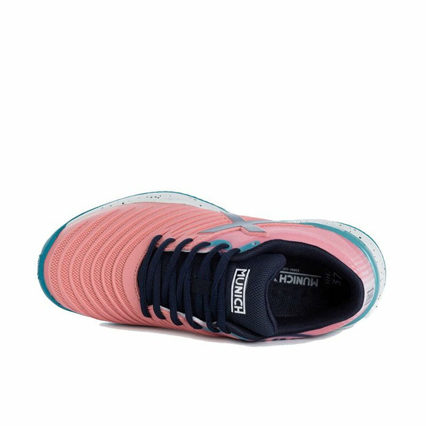 Padel-Sportschuhe für Erwachsene Munich Padx 27 Damen Hellrosa