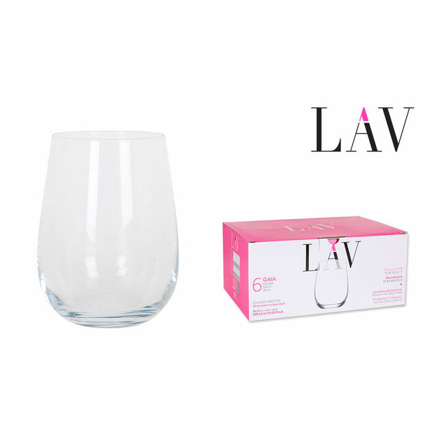 Gläserset LAV Gaia Durchsichtig (6 pcs)