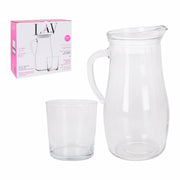 Satz LAV Kanne Gläser Kristall (7 pcs)