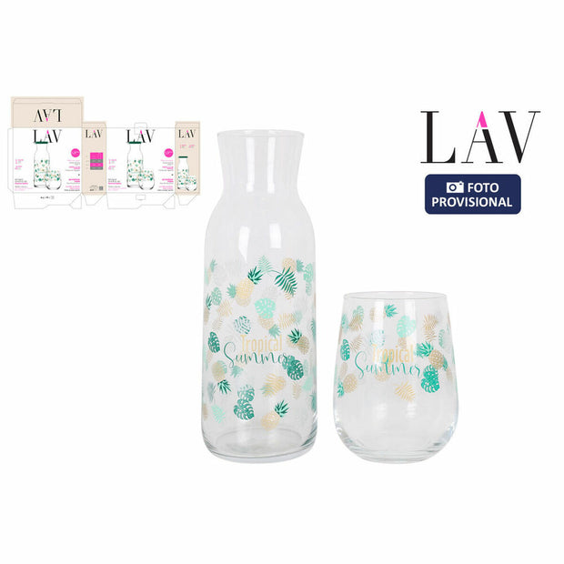 Kanne LAV Tropical Summer 475 ml Gläser (ø 7 x 11 cm)