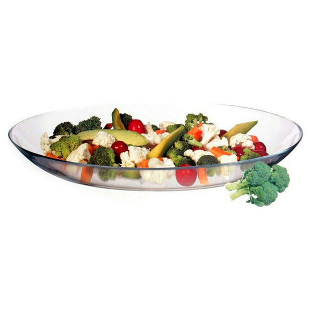 Schale Invitation Oval Kristall (22,5 x 4,5 x 30 cm)
