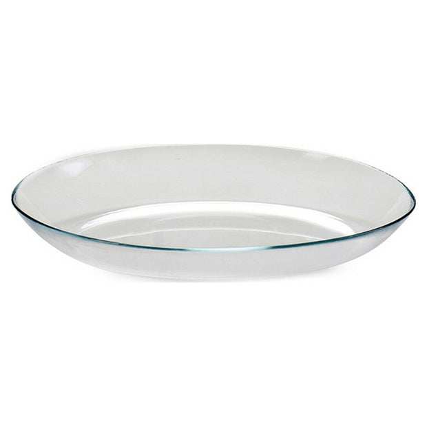 Schale Invitation Oval Kristall (22,5 x 4,5 x 30 cm)