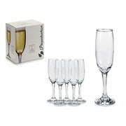 Gläsersatz Durchsichtig Glas (210 ml) (6 Stücke)