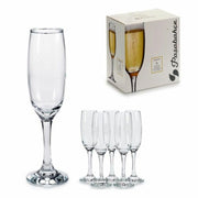 Gläsersatz Durchsichtig Glas (210 ml) (6 Stücke)