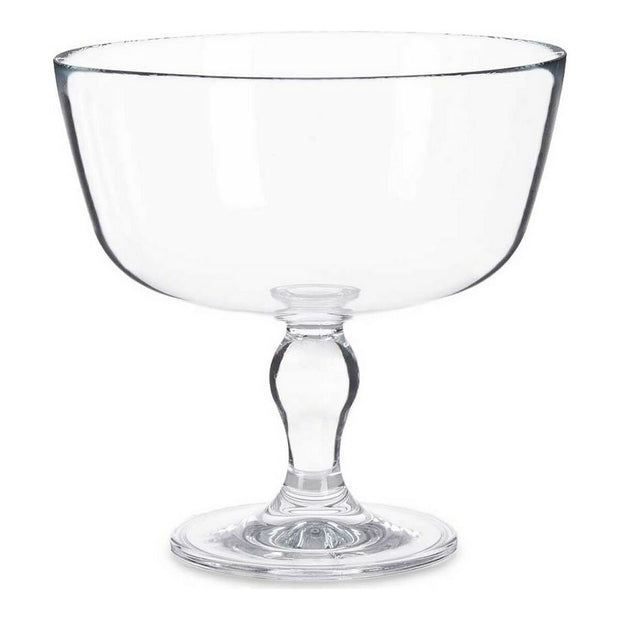 Kuchenplatte Petite Patisserie Durchsichtig Glas (22,5 x 22,5 x 22,5 cm)