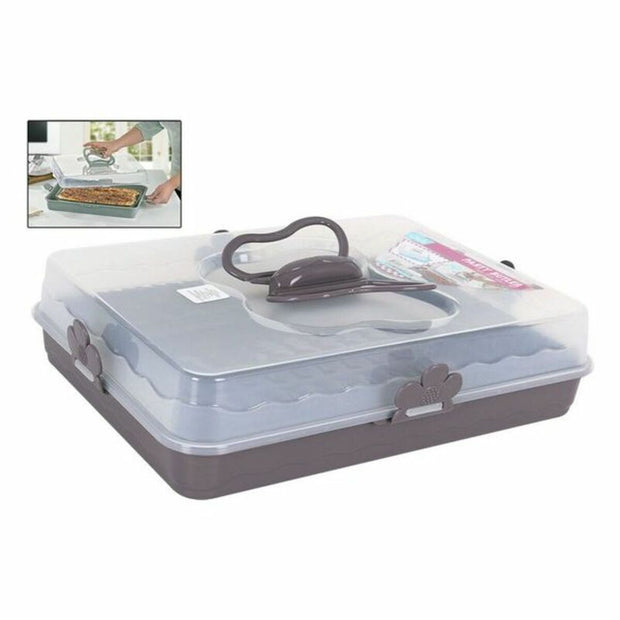 Kuchenplatte Qlux BUTTERFLY Kunststoff (37 x 28 x 9 cm)