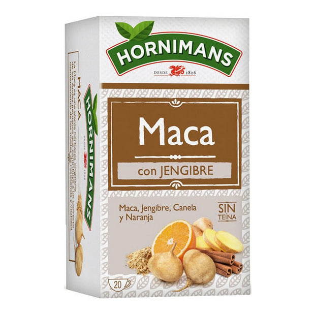 Infusion Hornimans Maca Ingwer (20 uds)