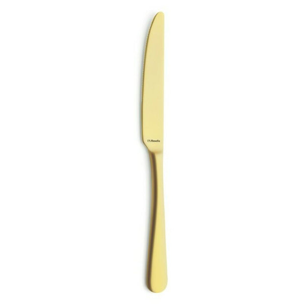 Tischmesser Amefa Austin Gold 12 Stück (23,5 cm - 2,5 mm)