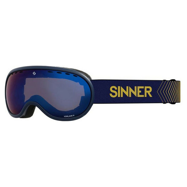 Skibrille Sinner Vorlage Blau