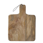 Schneidebrett Mica Decorations Duko karriert natürlich Mango-Holz (40 x 30 cm)