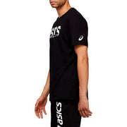 Herren Kurzarm-T-Shirt Asics Katakana Schwarz