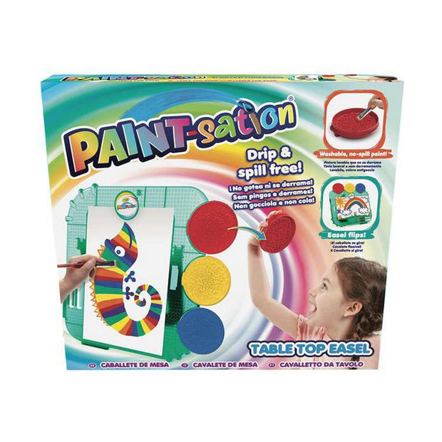 Paint Set with Easel and Canvas Goliath Paint Station