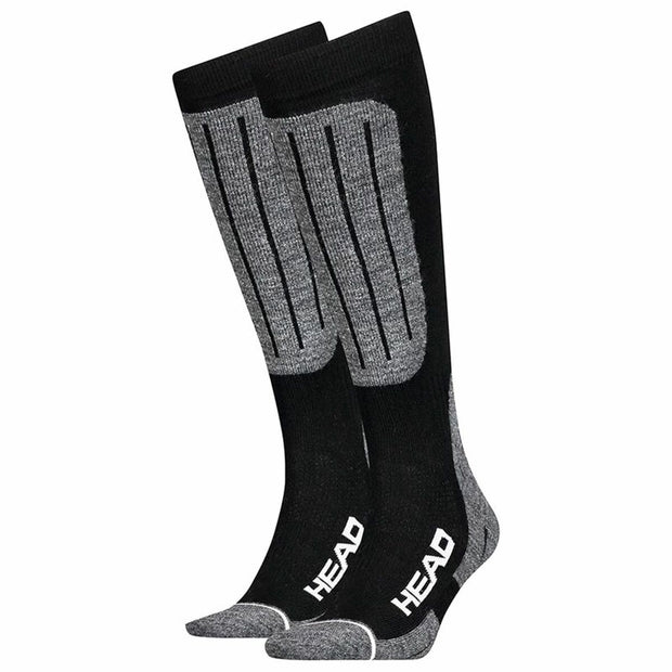 Sportsocken Head Kneehigh Schwarz