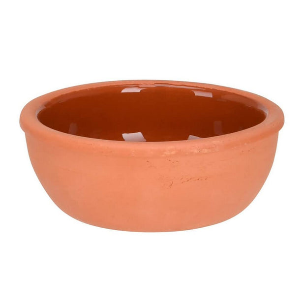 Schalenset Excellent Houseware Steingut Aperitif Terrakotta 150 ml 4 Stücke (Ø 10,4 x 4,2 cm)