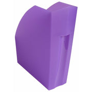 Magazine rack Exacompta Violet A4 polypropylene