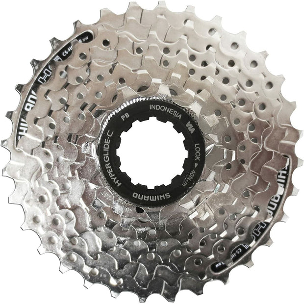 Pinienkerne Shimano CS-HG 41 Silberfarben 8 Geschwindigkeitsstufen (Restauriert A)